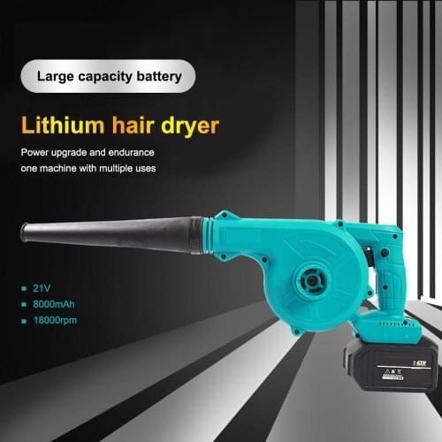 Rechargeable Electric Air Blower 21V Battery Dedicated Cordless computer cleaner Blower Vacuum Cleaner Electric Tool for Makita