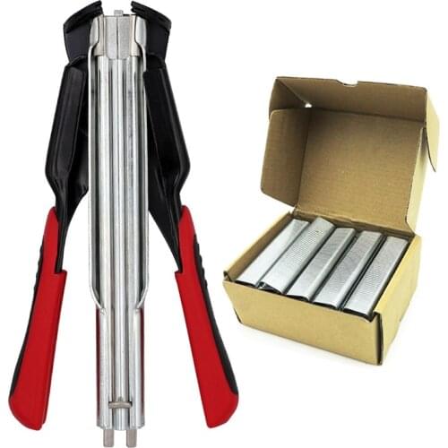 Cage Installation Accessories C type Hog Ring Plires Animal Wire Cage Clamp Chicken Pig Bird Pet Cage Installation Equipment