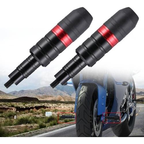 Motorcycle Anti Falling Rod Scooter 8mm Motorbike Engine Shatter Crash Protective Anti-drop Stick Bar CNC Aluminum Side Stand