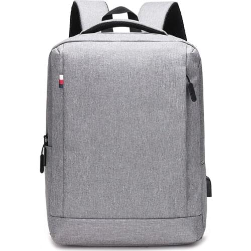 Anti Theft Men 14 inch Laptop Backpacks Waterproof Nylon Travel Bag Male Casual Women Schoolbag USB Charging