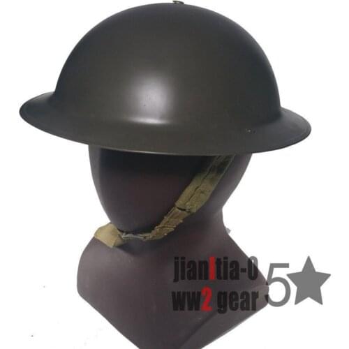WWII Uk Army Helmet Mk2 British Military Helmet Set