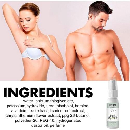 Hair Removing Spray Gentle Convenient Hair Remover Essence