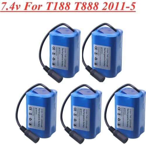 T188 2011-5 H18 C18 Remote Control Fishing Bait Boat Spare Part 7.4V 5200mAh/12000mAh Battery/Motor/Charger/3-To-1 Charging Line