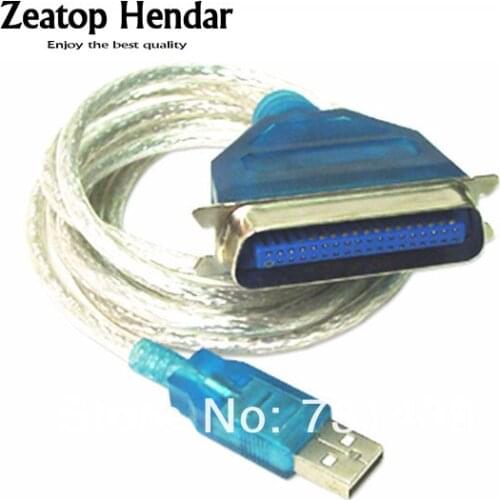 USB to 36 Pin Parallel Port Connecting IEEE 1284 Printer Cable Adapter