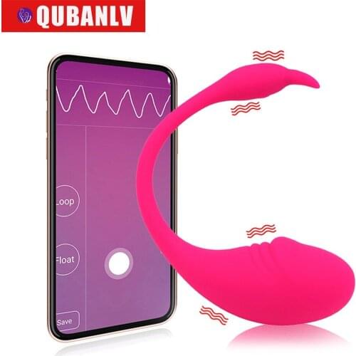 Female Sex Toys Smartphone Bluetooth Wireless Control Dildo Control Stick G-spot Clitoral Stimulator Vibrating Panty Vibrator