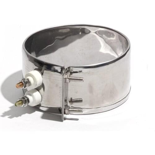 100mm Diameter 30~55mm 110/220/380V 260/350/400/450/480W Mica Band Heater Stainless Steel Heating Element for Injection Machine