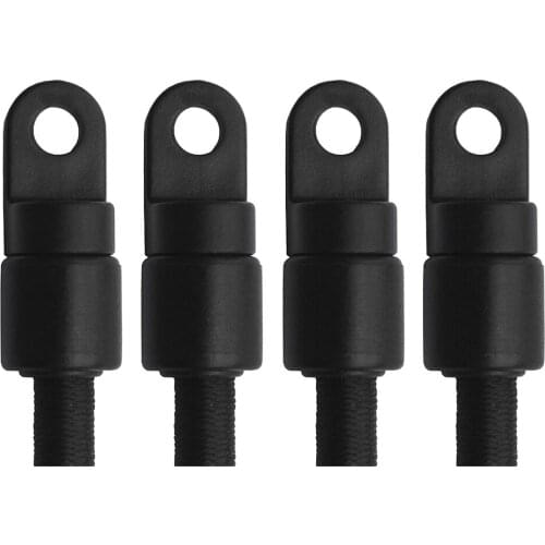 4x Nylon Shock Cord End Stop For 1/4" Kayak Canoe Boats Rope Rigging