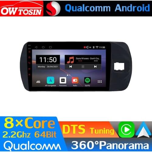 Qualcomm 8Core Android Car Media For Toyota Yaris Ascent SX ZR AU 2014-2017 GPS 360 Camera Radio CarPlay WiFi Optical HDMI DTS
