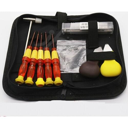 Car Folding Remote Control Key Disassembly Screw Tool Fixing Pin Kit Tool Set For Locksmith Tool