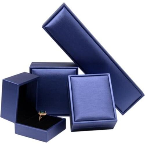 Portable Travel Jewelry Box Storage Gift Wedding Diamond Ring Boxes Minimalist Jewellery Display Organizer Case