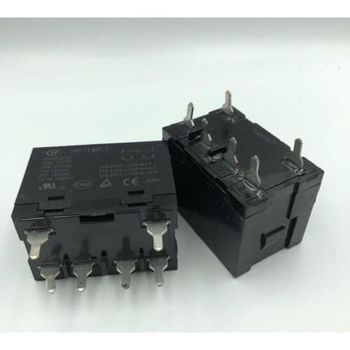 HF116F-1/024DP-2H 25A277VAC 6pin 24VDC relays