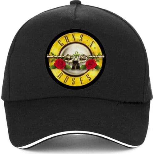 American Hard Rock Band Guns N' Roses men Baseball cap Summer women 100%Cotton Rock Band GUNS and Roses hats