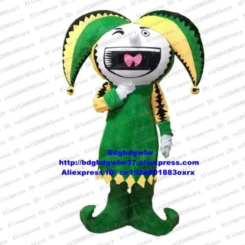 Clown Evil Clown Demon Buffoon Jester Joker Devil Mascot Costume Cartoon Character Welcome The Doorman Shopping Mall zx2096
