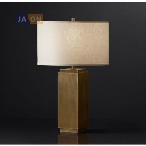 Led e27 Vintage American Iron Fabric Copper Black LED Lamp.LED Light Table Light.Table Lamp.Desk Lamp.LED Desk Lamp For Bedroom