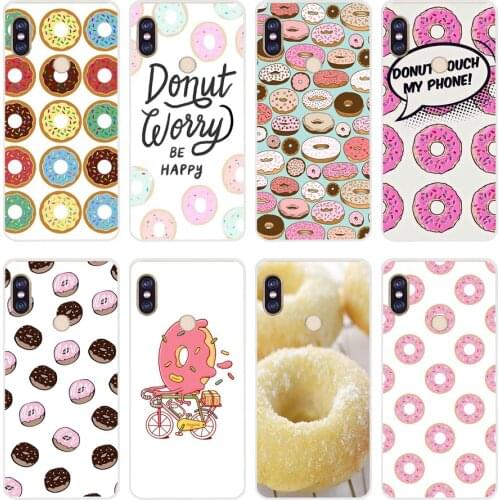 25H donut wonderland Soft Silicone Tpu Cover phone Case for xiaomi redmi 6 pro 5 plus note 6 pro 4 4x mi 8