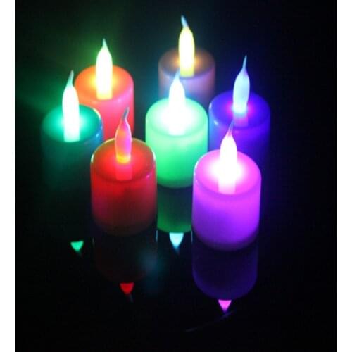 New strange creative birthday gift small gift light/yellow light voice control led candle/corridor home location night light