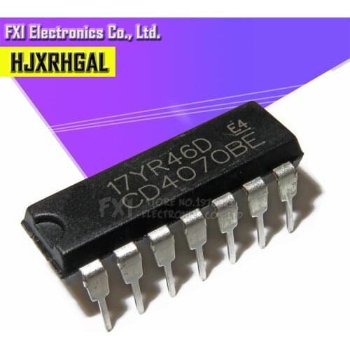 10PCS CD4070BE CD4070 DIP14 DIP new original
