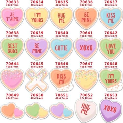 10 Pcs Cartoon Planar Resin Cabochons PR70633