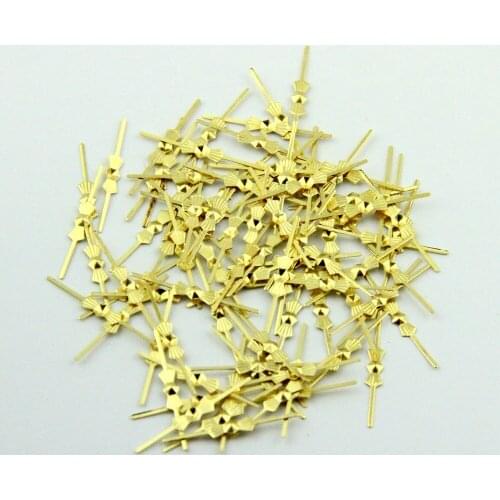 33mm 500PCS/lot Golden Chrome Butterfly Metal Buckle Octagon Beads Diy Crystal Bead Curtain Crystal Lamp Accessories