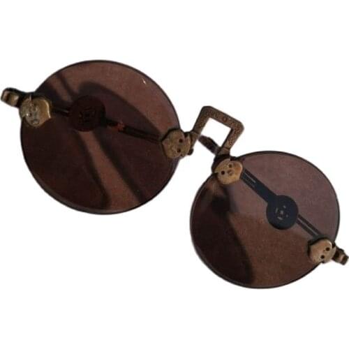 Antique eyeglasses glasses sunglasses film props old Shanghai glasses glasses