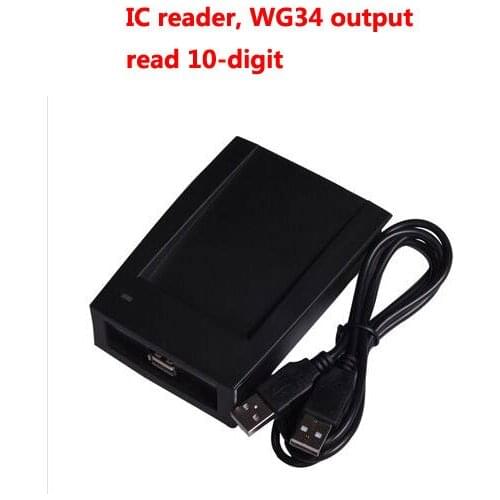 Free shipping,RFID reader,USB desk-top card dispenser, IC card reader,13.56M,S50, Read 10-digit ,sn:09C-MF-10, min:5pcs