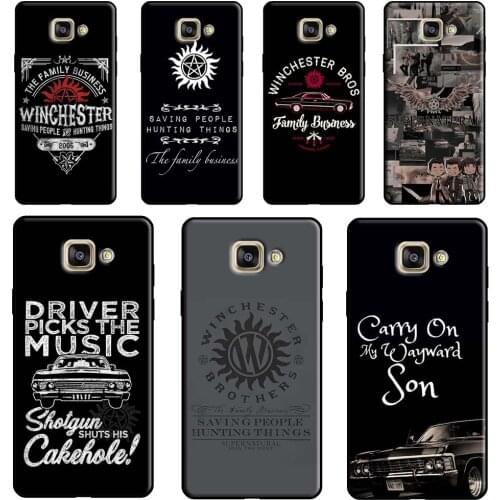 Supernatural Winchester Join The Hunt Case For Samsung A9 A8 A6 A7 J8 2018 A3 A5 J4 J6 Plus J1 J3 J5 J7 2017 2016 Phone Cover