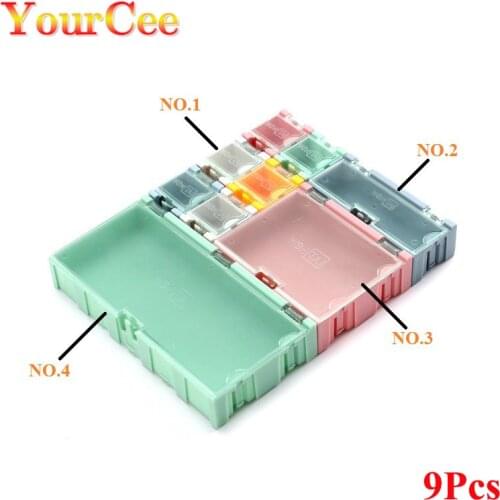 1 set=24 pcs SMD SMT IC Electronic Component Mini Storage Box and Practical Jewelry Storaged Case Assorted Kit