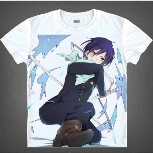 Noragami Hentai T-shirts kawaii Japanese Anime t-shirt Manga Shirt Cute Cartoon Yato Yukine Cosplay shirts 37413606255 tee 6