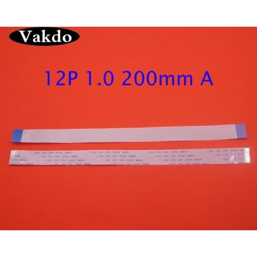 1pc/2pcs FFC FPC Flexible Cable flex cable Length 20cm 12- Pin 1.0mm pitch 12 pin forward direction