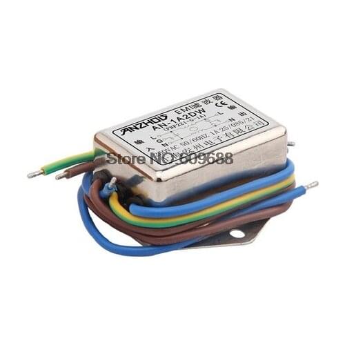 AN-1A2DW EMI Power Filter with Wire 1A 2A 3A 6A10A inductor Filter PNF221-G-1A AN-2A2DW PNF221-G-2A