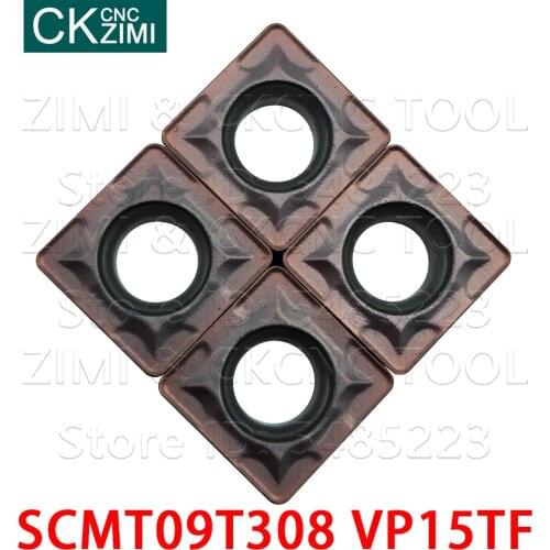 SCMT09T308 VP15TF SCMT32.52 VP15TF SCMT 09T308 Carbide Inserts External Turning Tools CNC Metal lathe tools for stainless steel