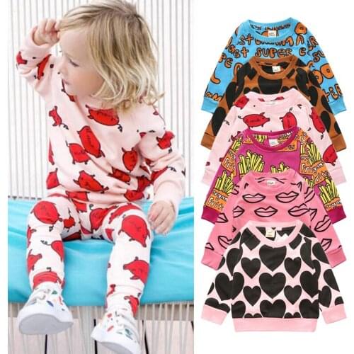 Sport Suit For Children Loungewear Baby Girls Clothes Kids Clothes Casual Long Sleeve Outfits New Style Girls Clothing Sets Fall