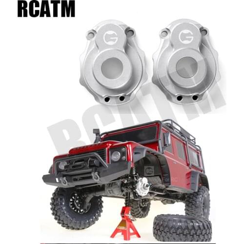 Gate Bridge Gear Box Cover 6061 Aluminum Axle Metal Upgrade for 1/10 RC Crawler Car TRX4