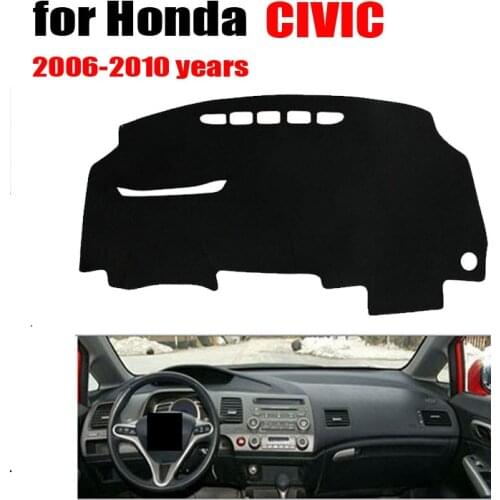 Car dashboard cover For Honda Civic 2006-2010 Avoid light pad Instrument platform desk pad