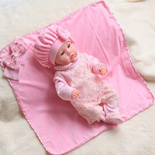 45CM Electric Reborn Baby Doll Speaking Laugh Reborn Bebe Toys Lifelike Real Bebe Doll with Carpet Soft Silicone Doll Toy Gifts