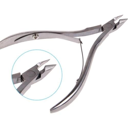 1PC Stainless Steel Nail Nipper Cuticle Scissors Nail Cuticle Pedicure Remove Dead Skin Remover Manicure Edge Trimmer Art Tools