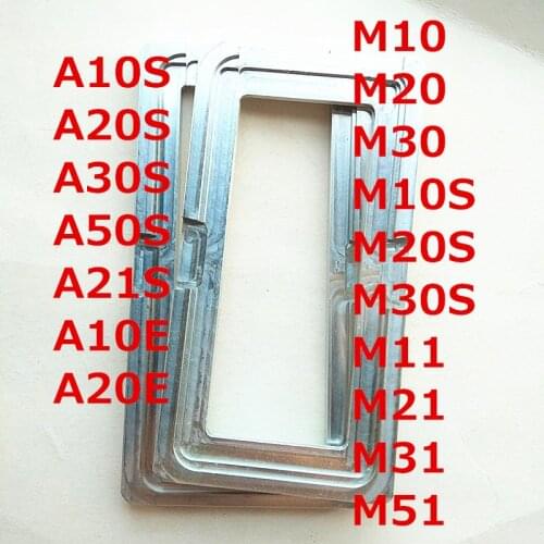 Metal Alignment Aluminum Position Mold For Samsung Galaxy A10S A20S A30S A50S A21S A10E A20E M10 M20 M30 M21 M31 M51 M10S M20S