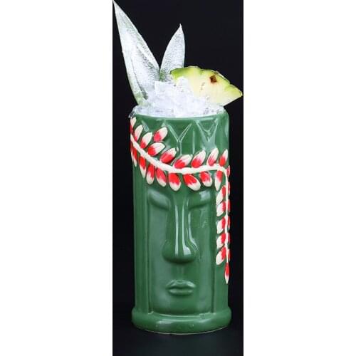 New Hawaiian Girl Personality Tiki Cocktail Cup Summer Special Cocktail mug Ceramic Cup