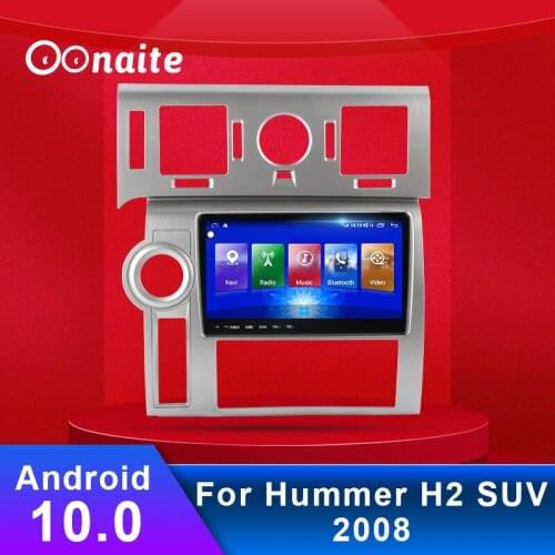 Oonaite For Hummer H2 2008 9 inch Android 10 HD screen car GPS navigation Car Radio Multimedia Video Player