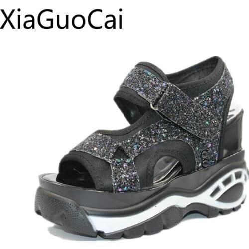 Wedges Women Sandals Summer Female Platform Sandals Wedges Thick Bottom Casual Women Sandals Comfortable White Shoes