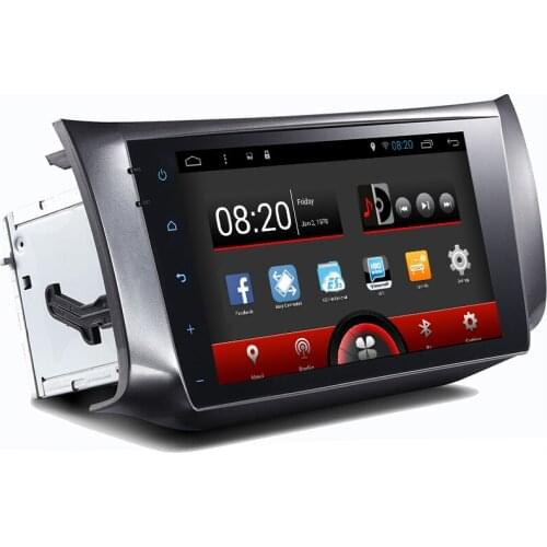Android 5.1.1 System 10.1 inch Screen Auto radio car dvd gps navigation navigator autoradio player for Nissan Sylphy 2012-2015