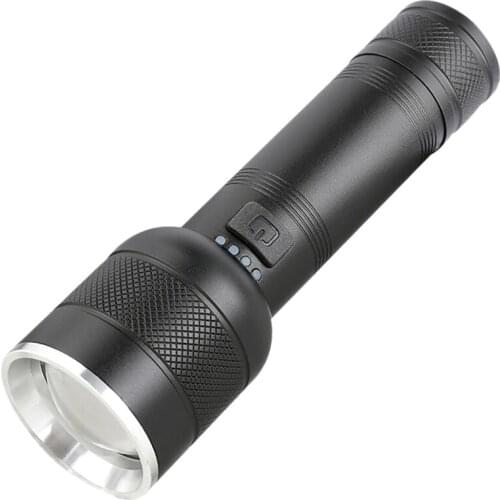 Outdoor Flashlight With Powerful Glare P50 High Power Led Flashlight Aluminum Flashlight For Camping Fishing Hiking