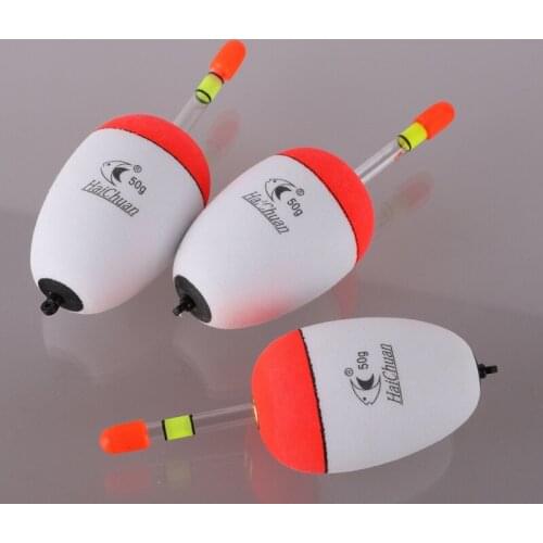 1Pcs Plastic Fishing Float High Quality EVA Night Luminous Float Fish Bait for Sea Fishing Carp Fishing Tackle 1ve