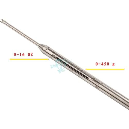 1PC Dental Orthodontic Dynamometer Tension Meter 0-450g rangeForce Oral Gauge