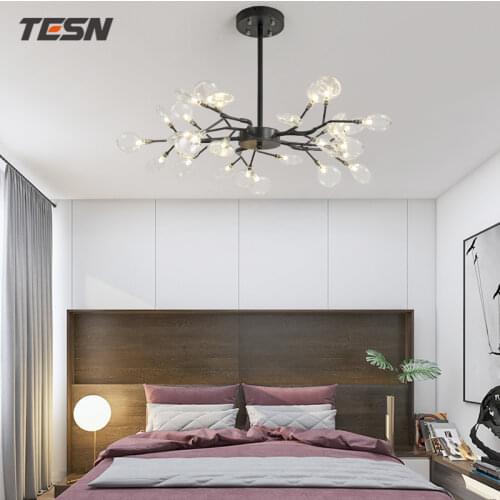2021 hot selling modern firefly led chandelier light branch chandelier decoration chandelier home