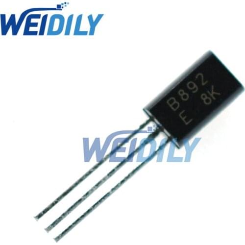 20PCS/Lot B892 2SB892 TO-92L 2.0A/60V Triode 100%New Wholesale Electronic