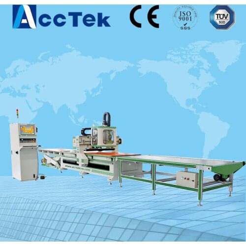 Wood cnc furniture process center 1325 atc cnc router Auto feeding wood cnc router furniture making machine