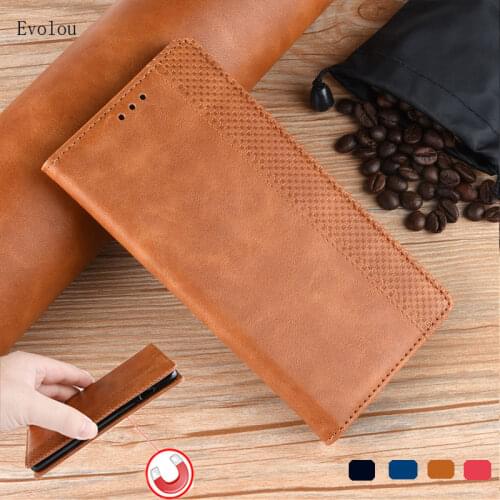 For LG K50S K40S Android One X5 K20 K30 X2 2019 Retro Flip Book Leather Cover for LG V50S G8S ThinQ Magnetic flip wallet cover