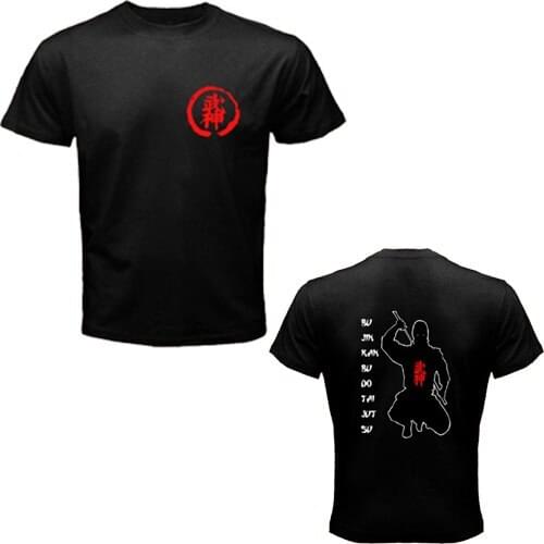 Ninja Bujinkan Budotai Ninjutsu Japan Martial Art T-shirt Homme shubuzhi New Print T Shirt Mens Short Sleeve Hot Band T Shirts