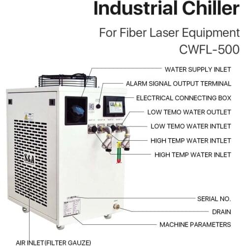 CW3000 Laser Chiller Laser Chiller Price Durable Temperature Controller Computer Controller Industrial Chiller